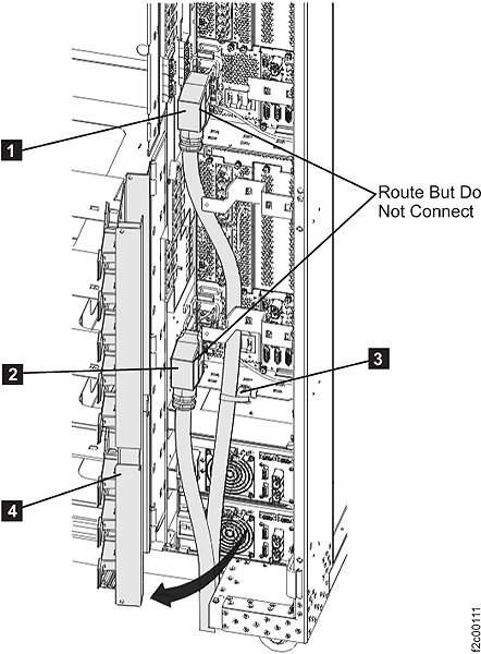 Base rack power cables