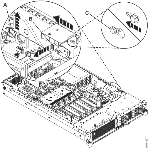 Service access cover power interlock switch