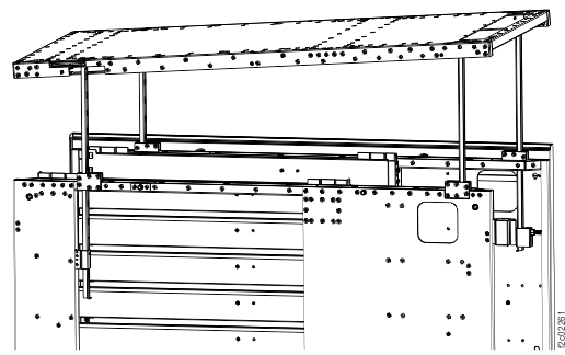 Lifting the top cover