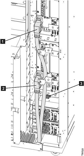 Base rack mainline power cables (Model 94x)