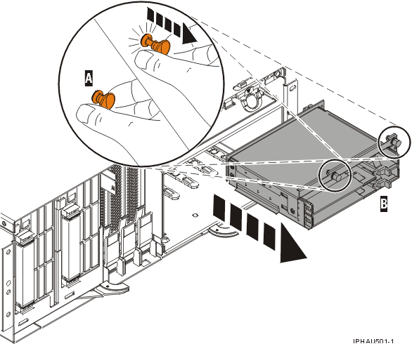 Remove the media device enclosure.
