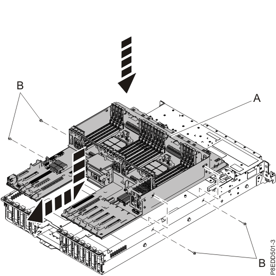 Installing the system backplane