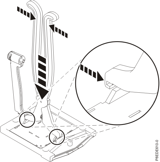 Removing the system processor socket cover